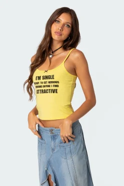 I'M Single Tank Top