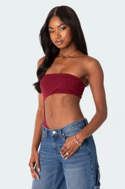 Indy Asymmetric Cut Out Bodysuit
