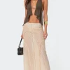 Inside Out Sheer Lace Maxi Skirt