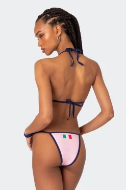 International Girl Triangle Bikini Top