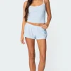 Irene Low Rise Pointelle Micro Shorts