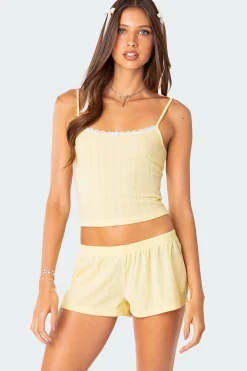 Irene Pointelle Tank Top