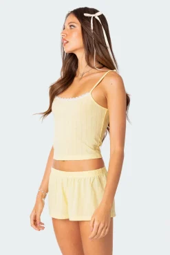 Irene Pointelle Tank Top