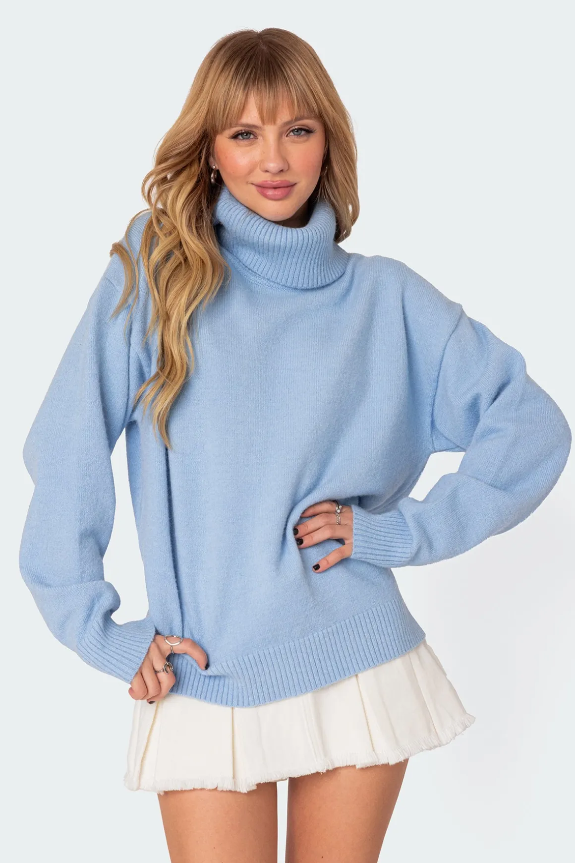 Isabelle Oversized Turtle Neck Sweater