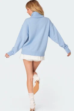 Isabelle Oversized Turtle Neck Sweater