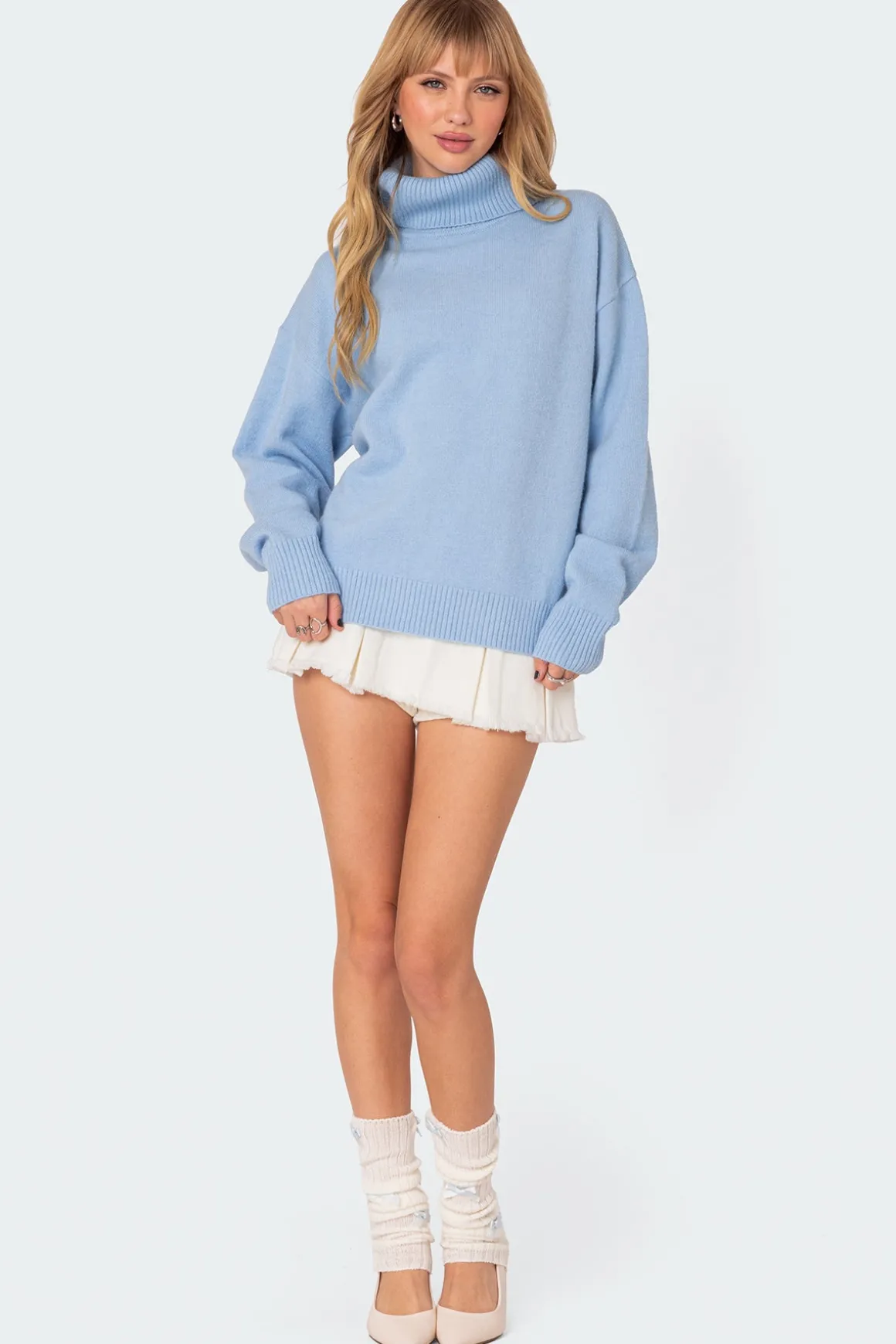 Isabelle Oversized Turtle Neck Sweater