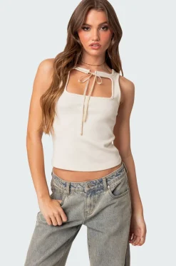 Isabetta Tie Front Top