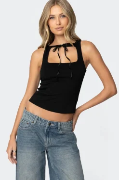 Isabetta Tie Front Top