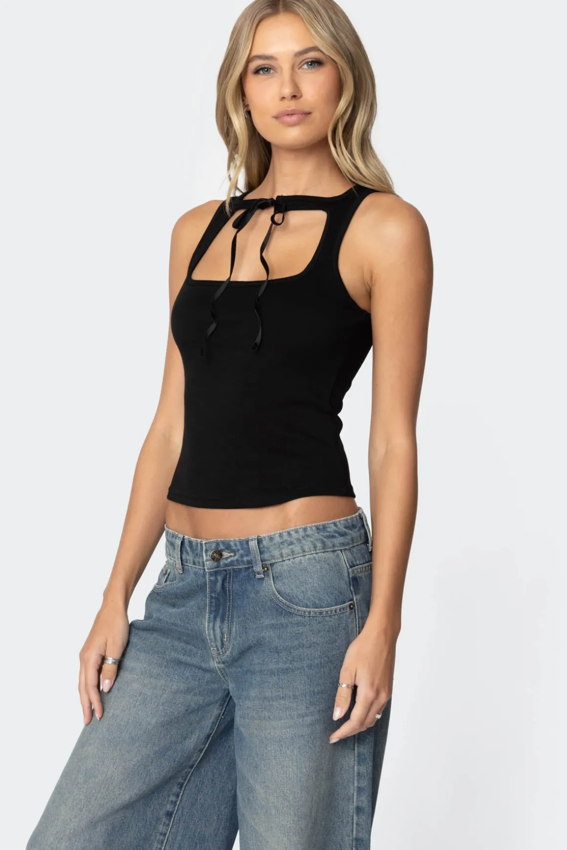 Isabetta Tie Front Top