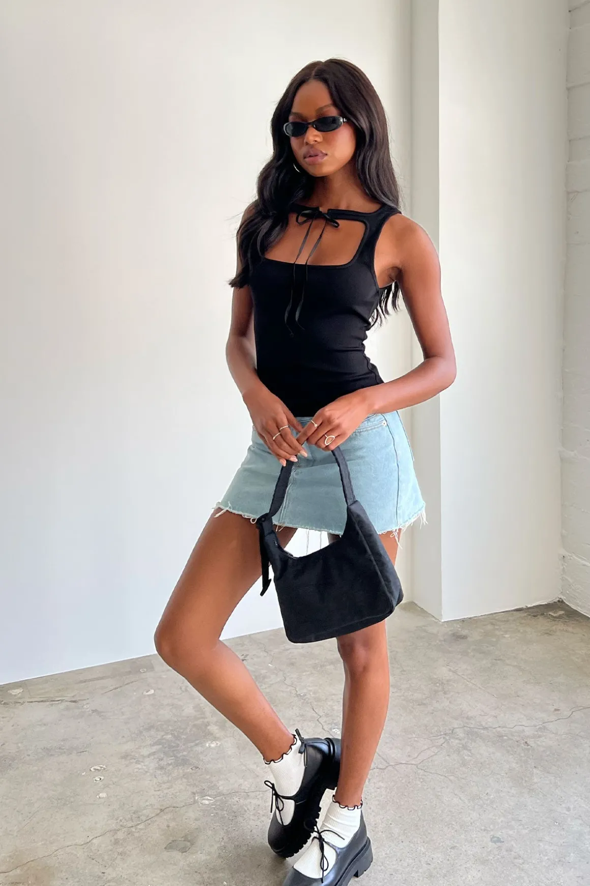 Isabetta Tie Front Top