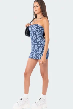 Island Girl Strapless Dress