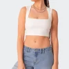 It Girl Square Neck Crop Top