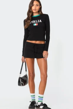 Italy Long Sleeve T Shirt