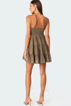 Ivory Oversized Mini Dress