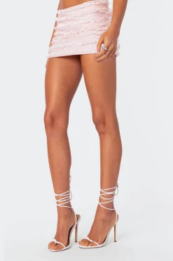 Izzy Ruffled Mini Skirt