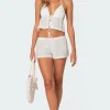 Jael Eyelet Shorts