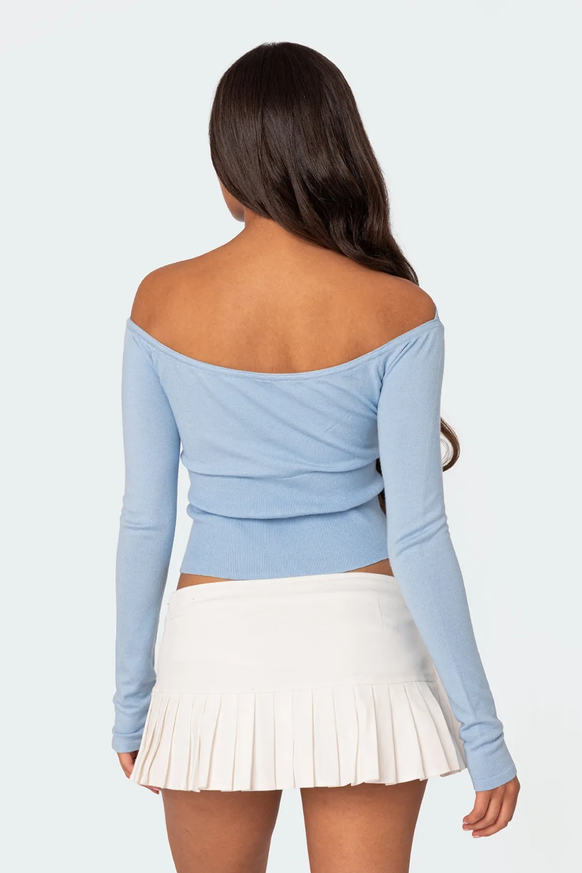 Jane Tie Front Knit Top