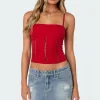 Jennie ladder knit corset