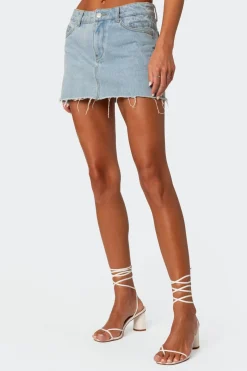 Jessie Denim Mini Skirt