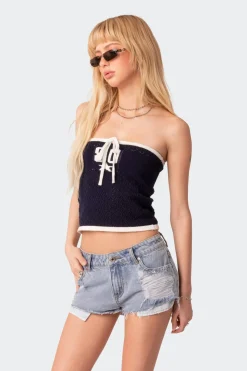 Jia Knitted Tube Top