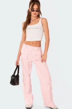 Joan Low Rise Cargo Pants