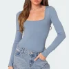 Joanna Square Neck Bodysuit