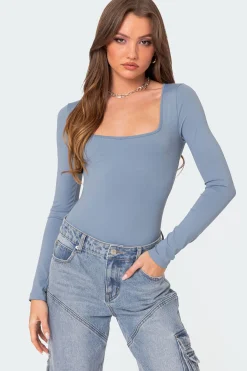 Joanna Square Neck Bodysuit