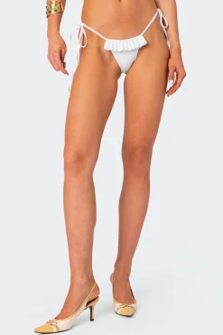 Joelle Ruffled String Bikini Bottom