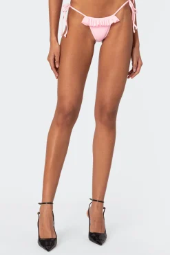 Joelle Ruffled String Bikini Bottom