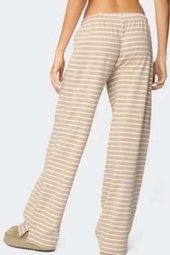Jona Stripey Slit Pants