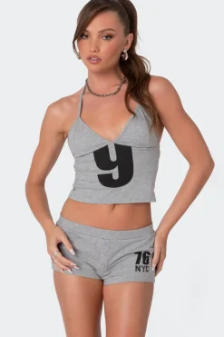 Jordan V Neck Halter Top
