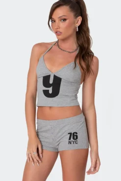 Jordan V Neck Halter Top