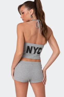 Jordan V Neck Halter Top