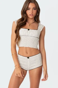 Joss Scrunch Crop Top