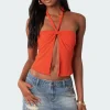 Julia Split Front Top