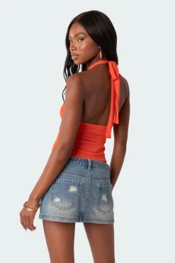 Julia Split Front Top