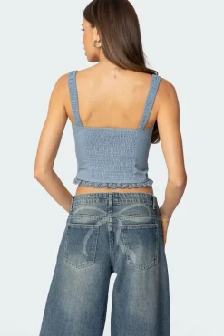 Juliet Ruched Lace Up Corset