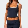 Kadence Lace Trim Tank Top