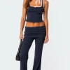 Kadence Mini Skirt Flared Pants