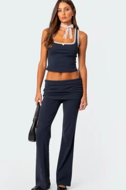 Kadence Mini Skirt Flared Pants