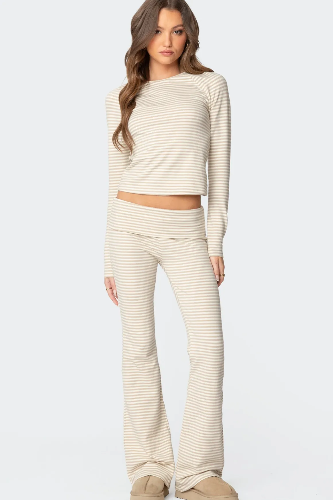 Kaeli Stripey Long Sleeve T Shirt