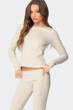 Kaeli Stripey Long Sleeve T Shirt