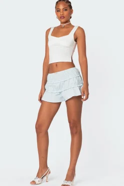 Kalila Tiered Ruffle Shorts