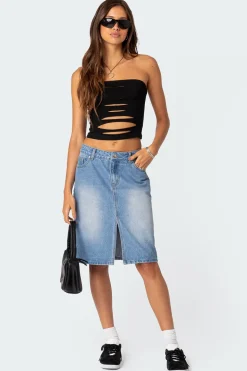 Kalista Slashed Tube Top