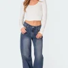 Karie Relaxed Mid Rise Jeans