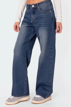 Karie Relaxed Mid Rise Jeans