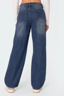 Karie Relaxed Mid Rise Jeans