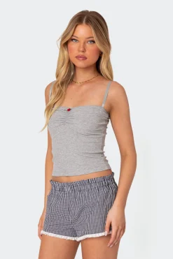 Karlee Ribbed Tank Top