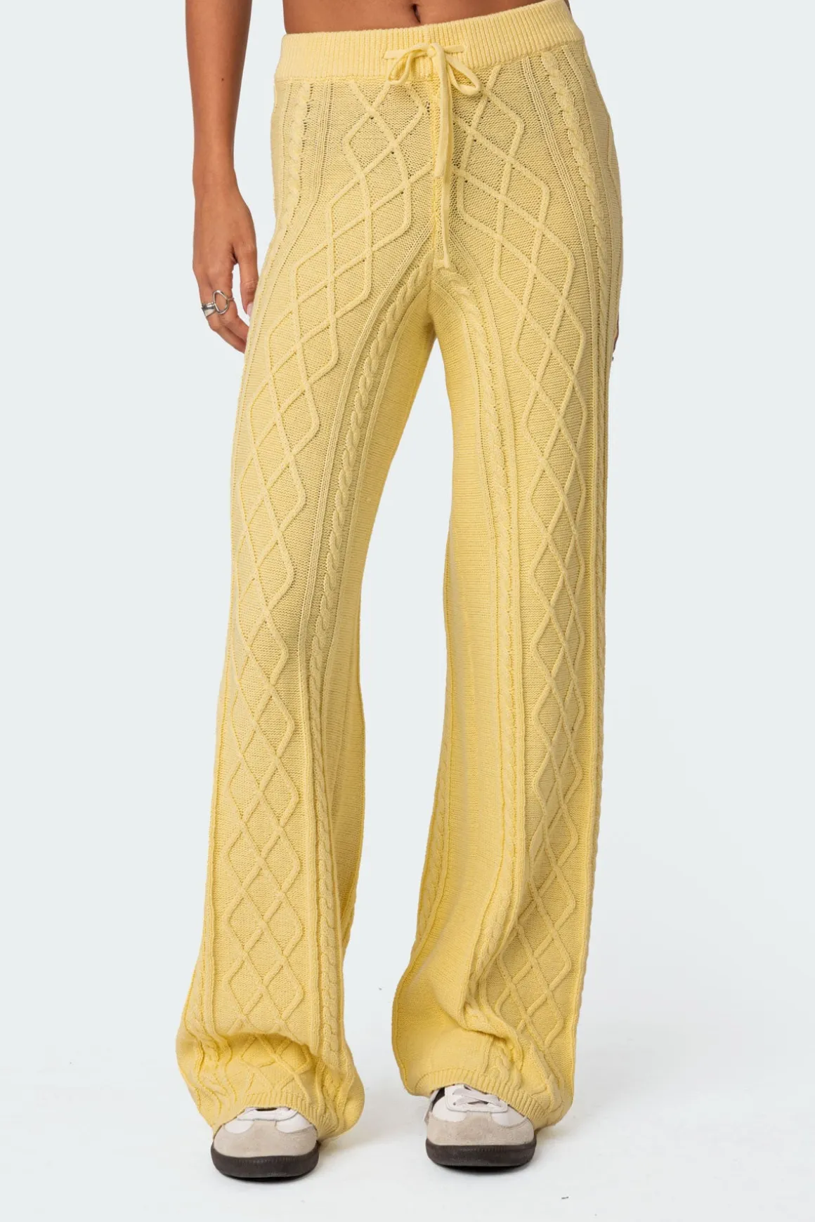 Kasey Cable Knit Pants
