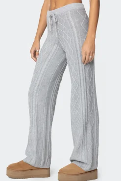 Kasey Cable Knit Pants